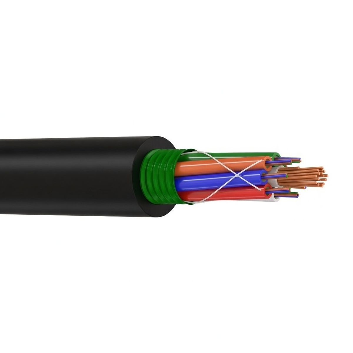 Кабель КС-ОКЛ-П-96 G.652.D, оптический, 96 волокон, 2044 м